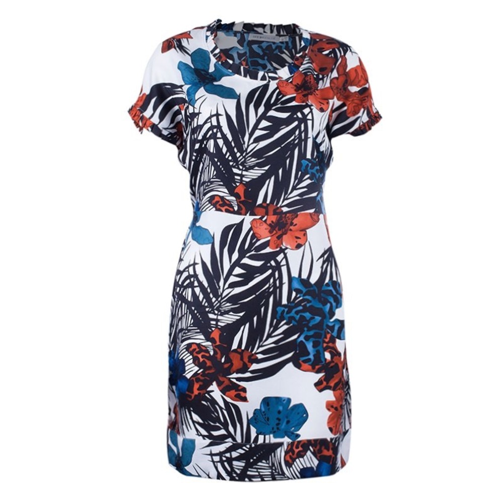 See by Chloe Floral Print Silk Dress